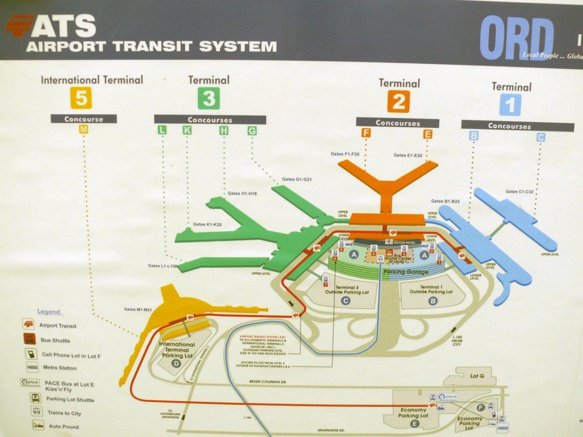 žemėlapis O Kiškis terminalai
