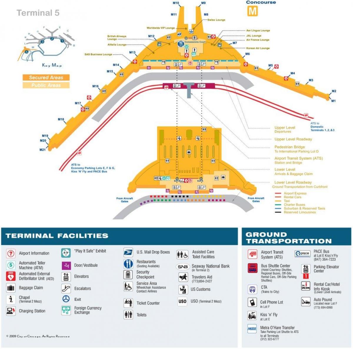 žemėlapis O Kiškis terminalo 5